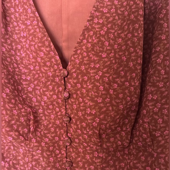 Madewell Floral Blouse with Bow-Tie Sleeve - Picture 3 of 4